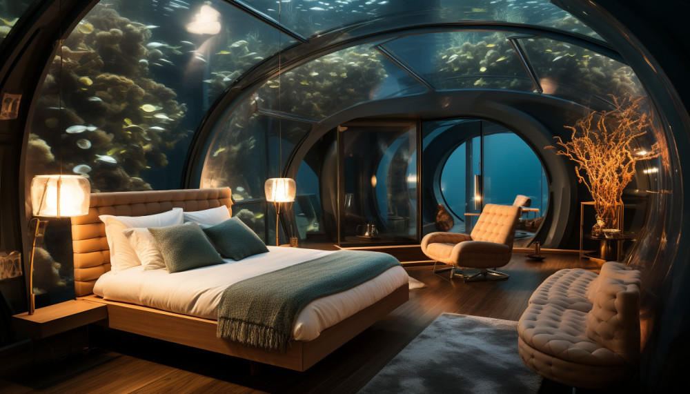 Dormire sott'acqua: gli hotel subacquei più straordinari